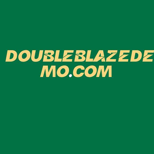 Logo da DOUBLEBLAZEDEMO